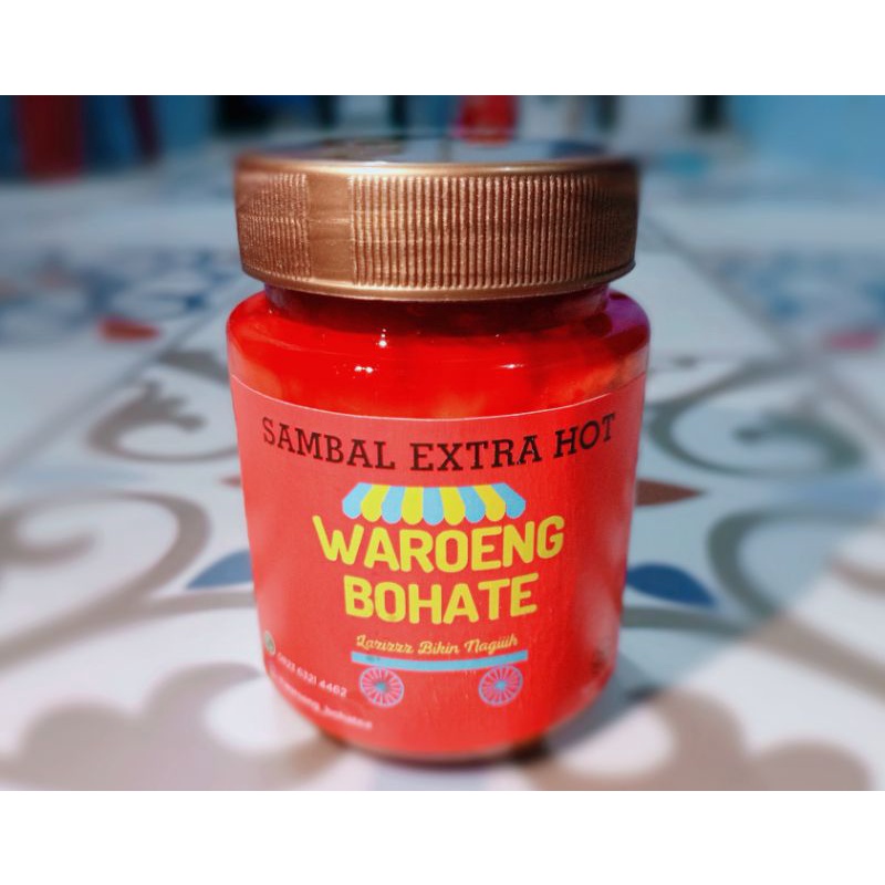 

Sambal Extra Hot Waroeng Bohate