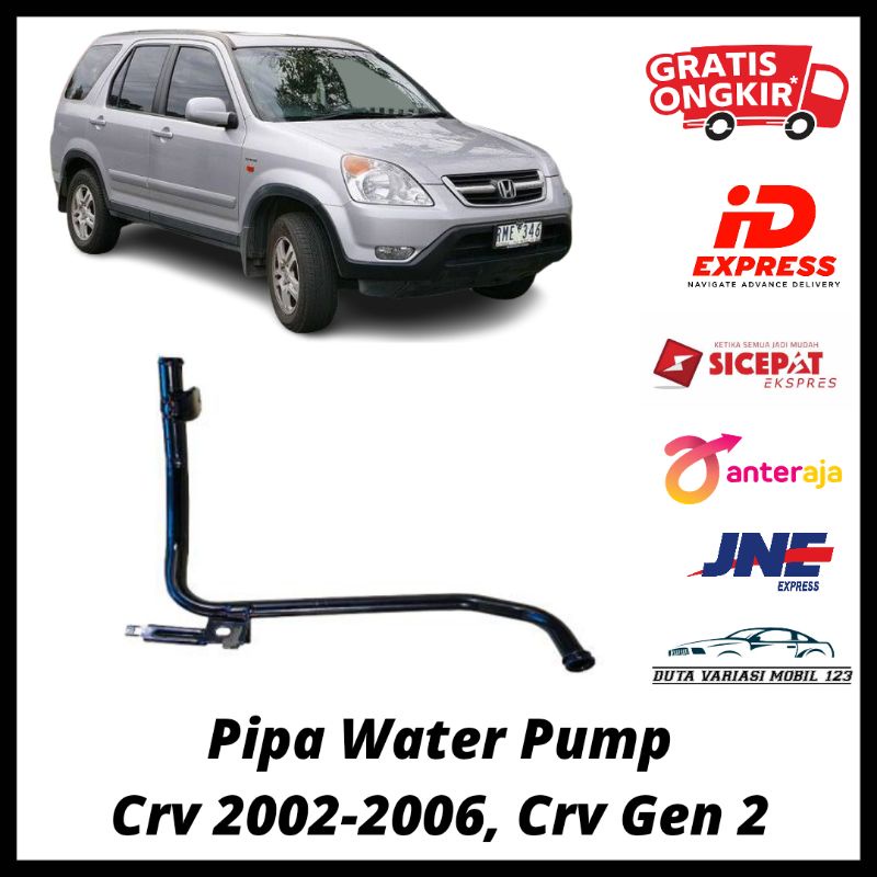 Pipa Water Pump Waterpump Air Radiator Crv 2002 2003 2004 2005 2006, Crv Gen 2