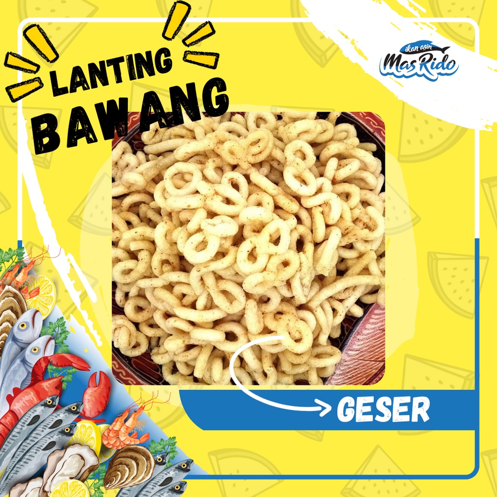 

Lanting Klanting Singkong Snack Lanting Bawang Gurih Renyah Termurah