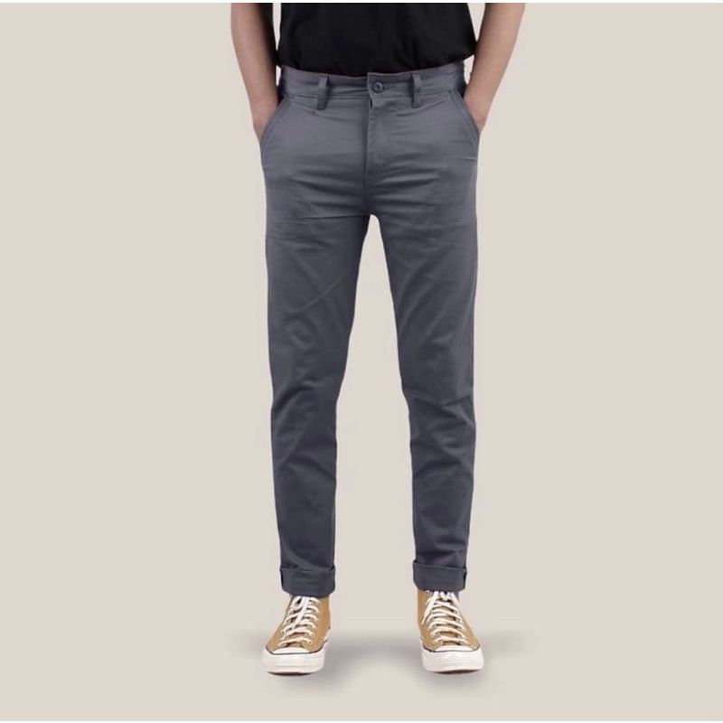 TERLARIS | CELANA PANJANG CHINO PRIA |CELANA KERJA PRIA |CELANA CHINO PANJANG SLIMFIT|