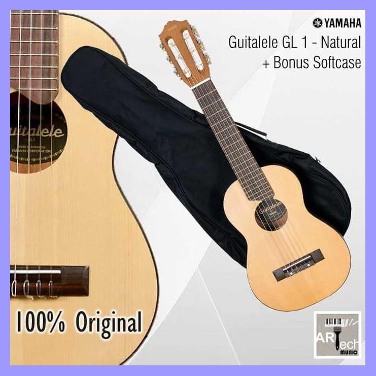 MINI GITAR GL1 NATURAL / GL-1 / GUITALELE / GUITAR ORIGINAL YAMAHA