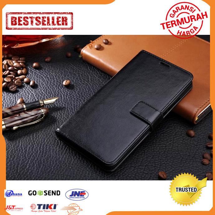 CASING HP OPPO A7 2018 OPPO A5S A71 LEATHER KULIT DOMPET WALLET
