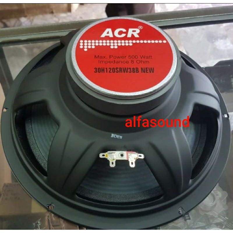 Speaker 12 Inchi Woofer ACR SRW38B SRW 38B Original 500Watt