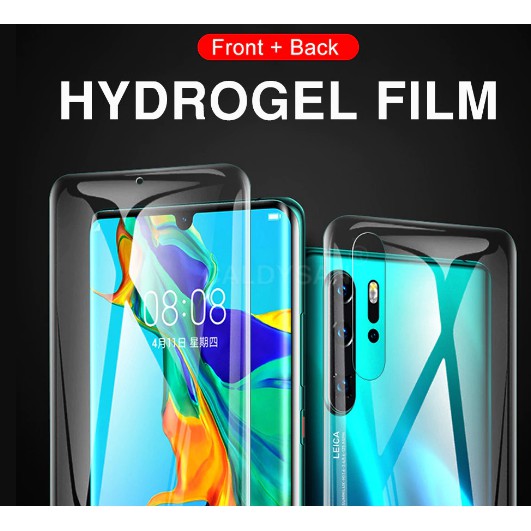 PWY CLEAR HYDROGEL anti gores HUAWEI P20 / P20 PRO / P30 / P30 LITE / P30 PRO DEPAN BELAKANG KAMERA