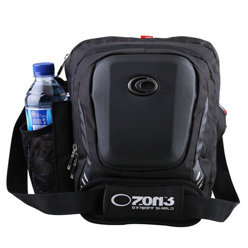 Tas Selempang Netbook 10 inch OZONE 740 + Raincover [HITAM]