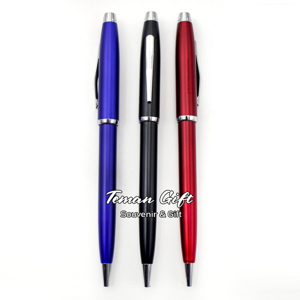 

Pen Metal PM 29 Pulpen Stainless Bisa Custom Logo/Nama PM 29