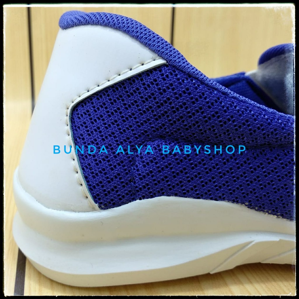 Sepatu Anak Laki Laki Usia 2 3 4 5 6 7 Tahun Sport BIRU Size 22 - 32 - Sepatu Anak Balita Keren Slip On Anti Licin