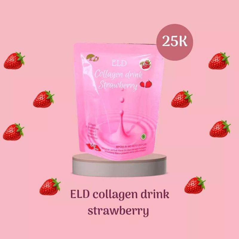 

ELD Collagen Drink Strawberry 60gr Original