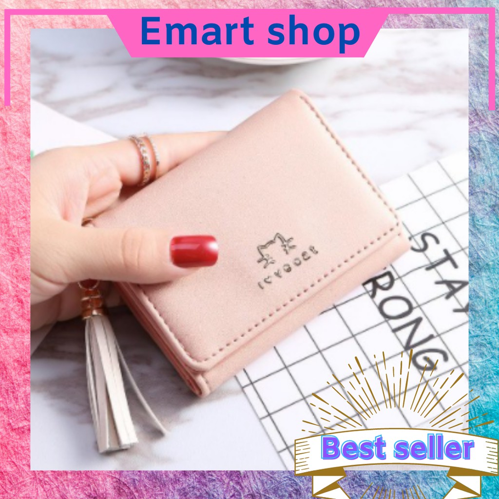 [EMARTSHOP] Dompet Wanita L1004 / L1003 dompet import dompet Lipat dompet koin Kecil Lucu C11