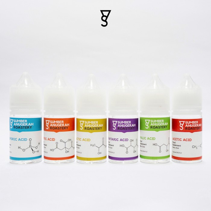 

Coffee Sensory Organic Acid Kit / Acid Kit Kopi