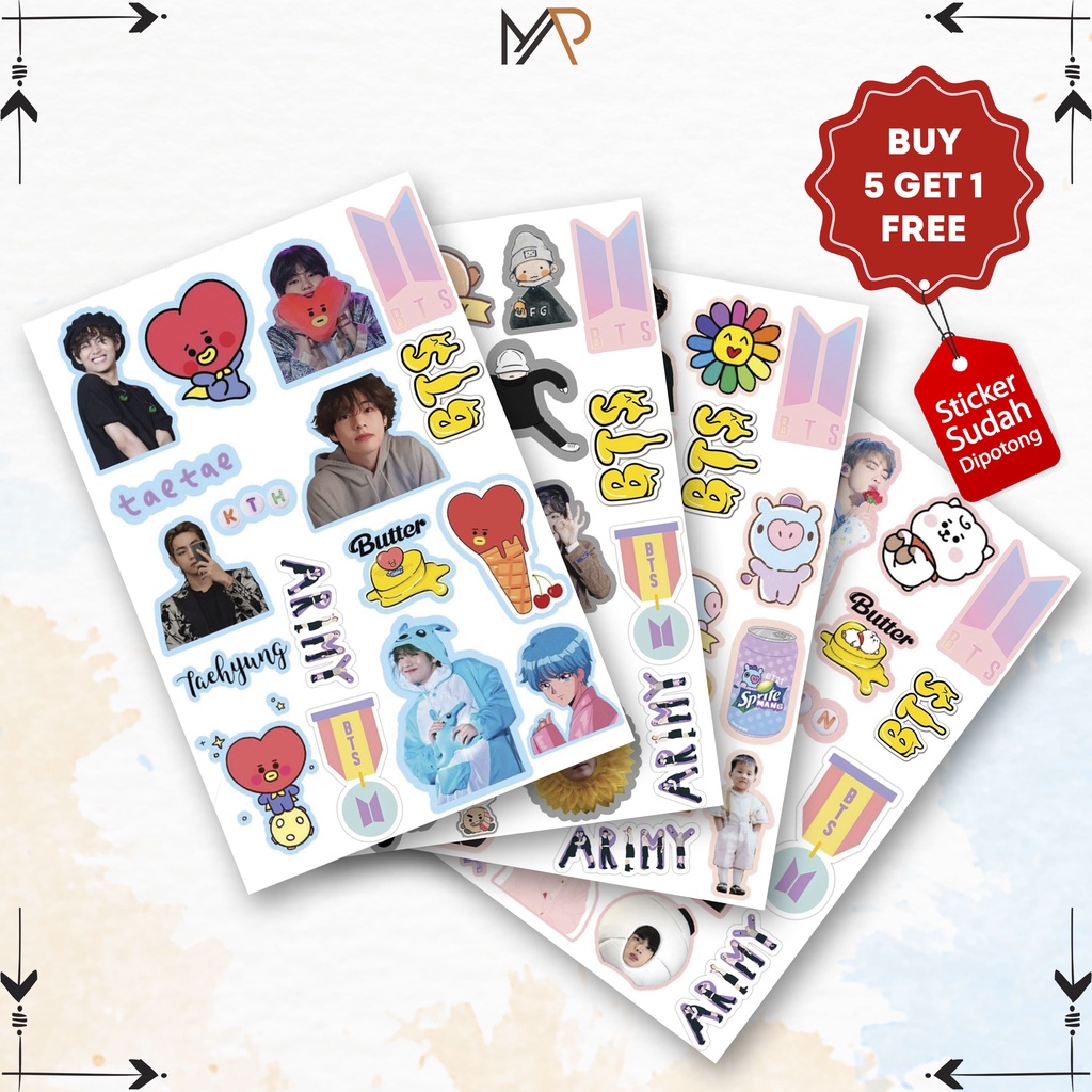 

(BTS Series) Sticker Aesthetic BTS | Sticker Tumblr BTS | Sticker HP BTS | Mini Sticker Tumblr BTS | Sticker Lucu BTS | Sticker Diary BTS