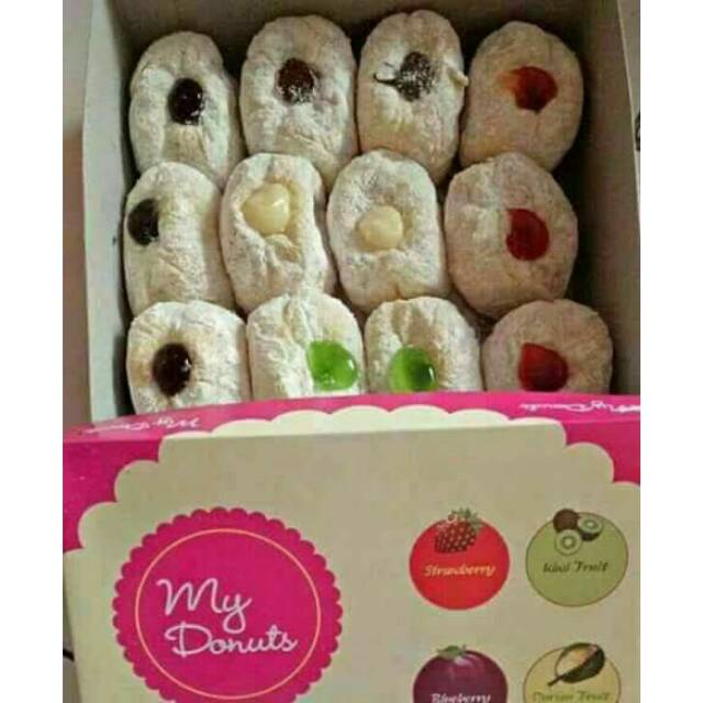 

Donat salju varian rasa campur