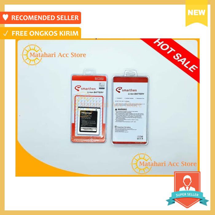 Baterai Handphone - Baterai Smartfren Andromax U2 / E2+/ Qi 4G Lite/ Li38170A/ Li38190