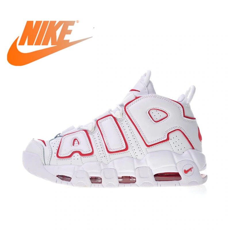 Sepatu basket Original Authentic Nike Air More Uptempo Men's Basketball Shoes Sport Outdoor