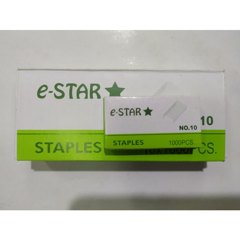 

Isi Staples no.10 Murah (isi 10 pack)