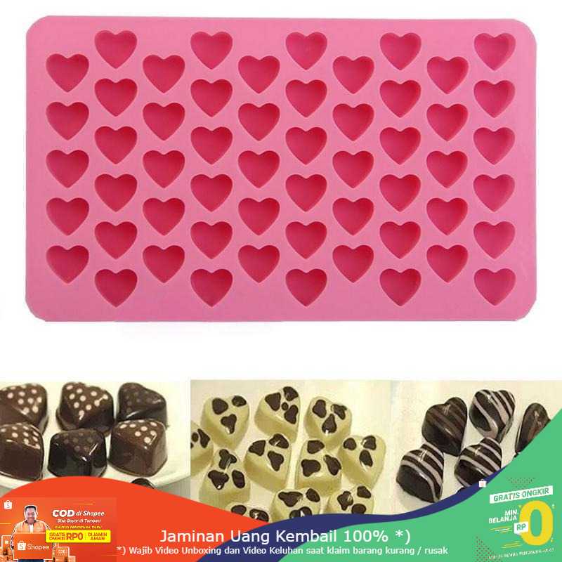 (BISA COD) RVOSTR Winzwon Cetakan Coklat Es Batu Ice Cube Tray Mold Model Love - HP8163