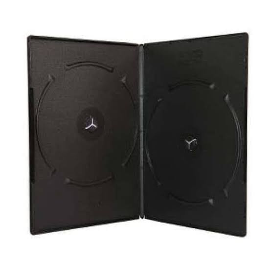 Kotak CD/DVD Hitam Double GT Pro PP Casing Case CD