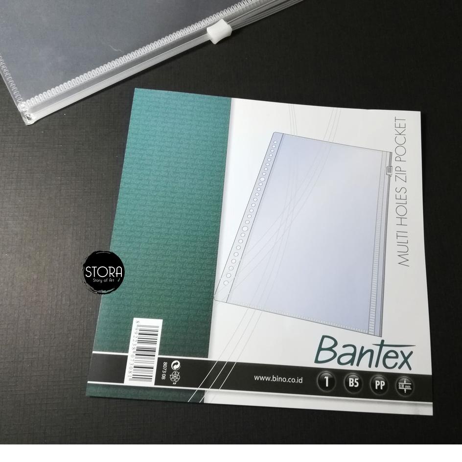 

Mo Beli... Bantex Zipper Pocket B5 / 20 Ring Holes