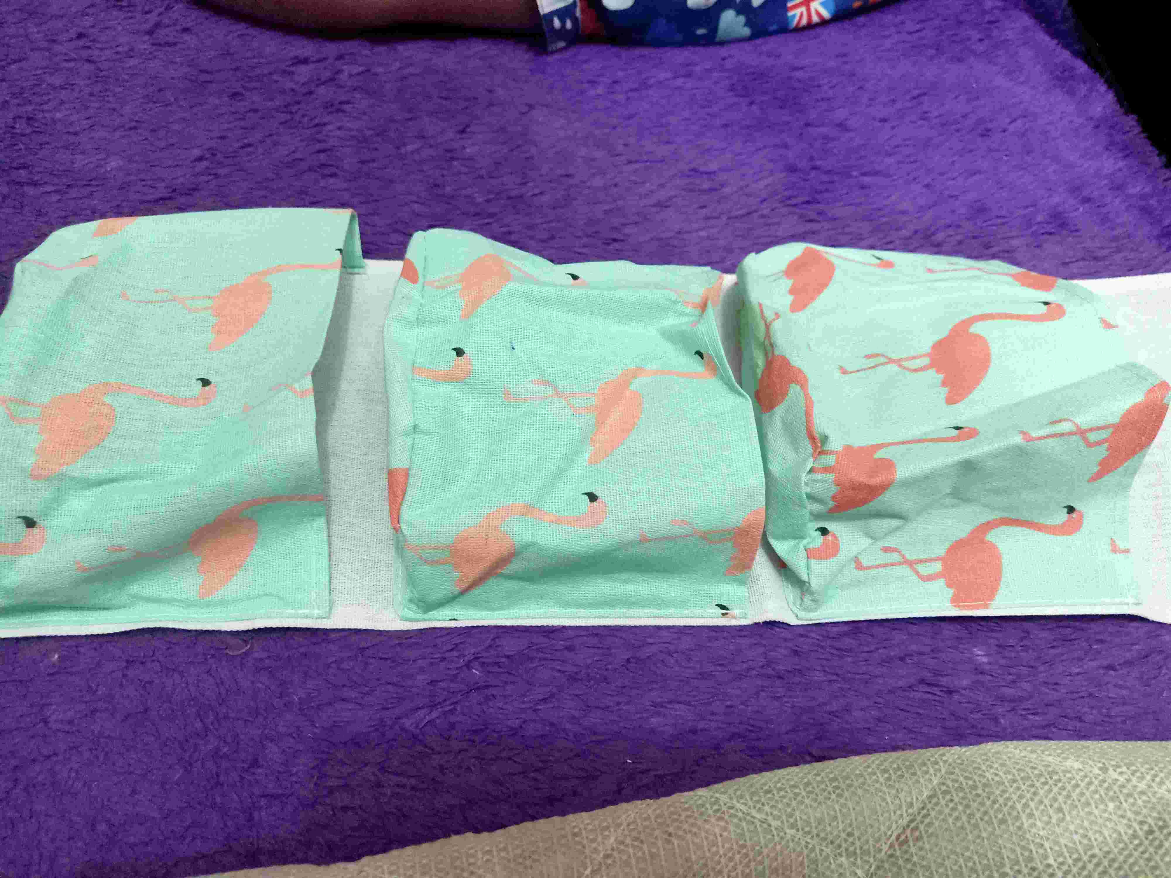 Pouch Gantung 3 Sekat Storage Bag Gantung [ 3 Sekat ]