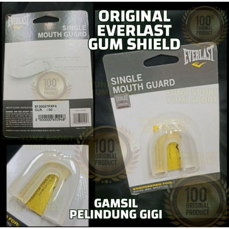 GAMSIL EVERLAST GUM SHIELD PELINDUNG GIGI ORIGINAL