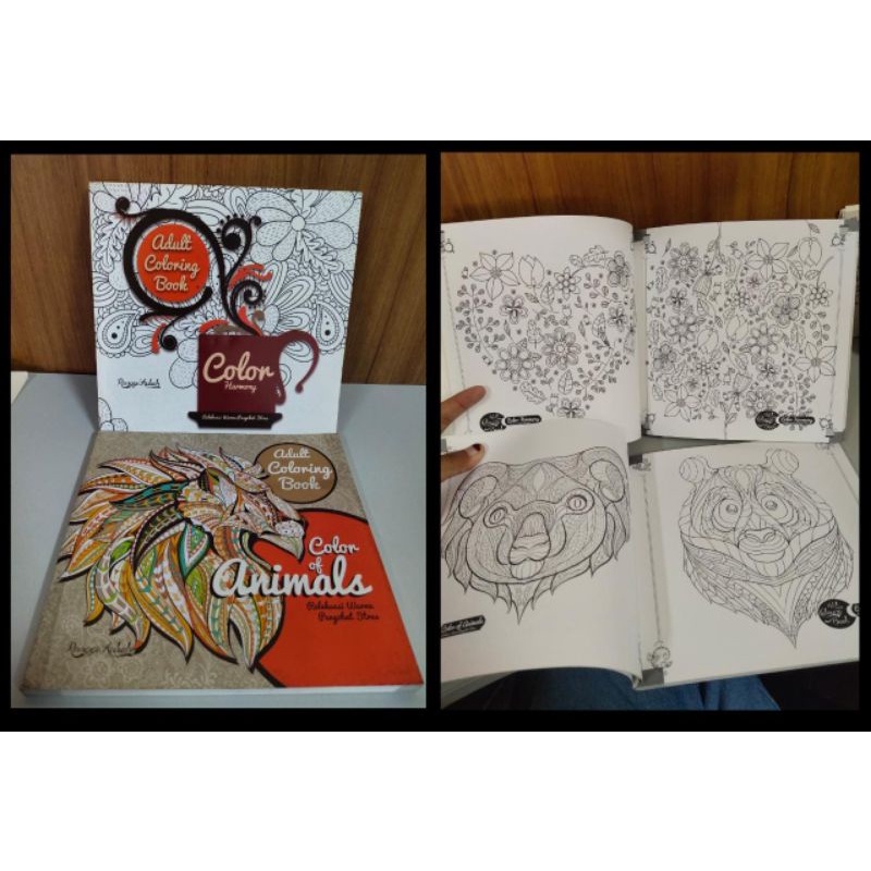 

adult coloring book color of harmony adult coloring book adult for animals