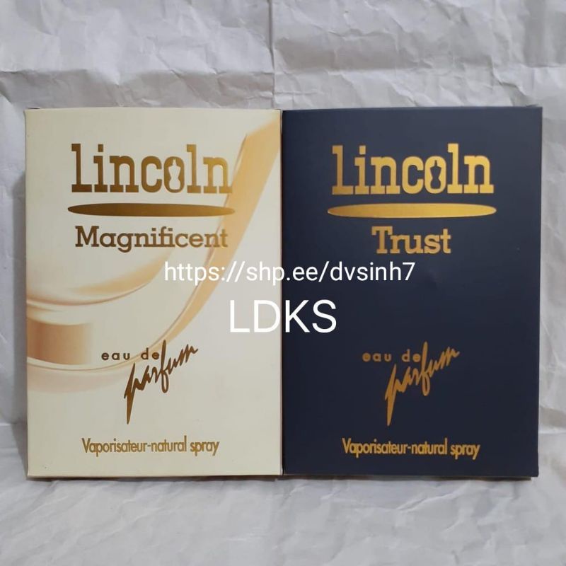 Parfum Lincoln Buku Magnificent / Trust 100ml