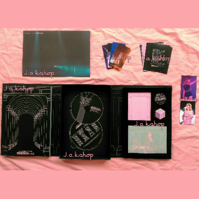 [SHARING GOODS] BLACKPINK DVD TOUR 2018 IN YOUR AREA JENNIE JISOO ROSE LISA PHOTOCARD ALBUM KPOP