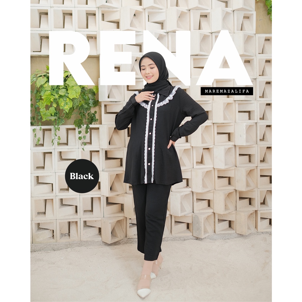 Zalifa - Rena One Set - Atasan Bawahan Wanita Marema