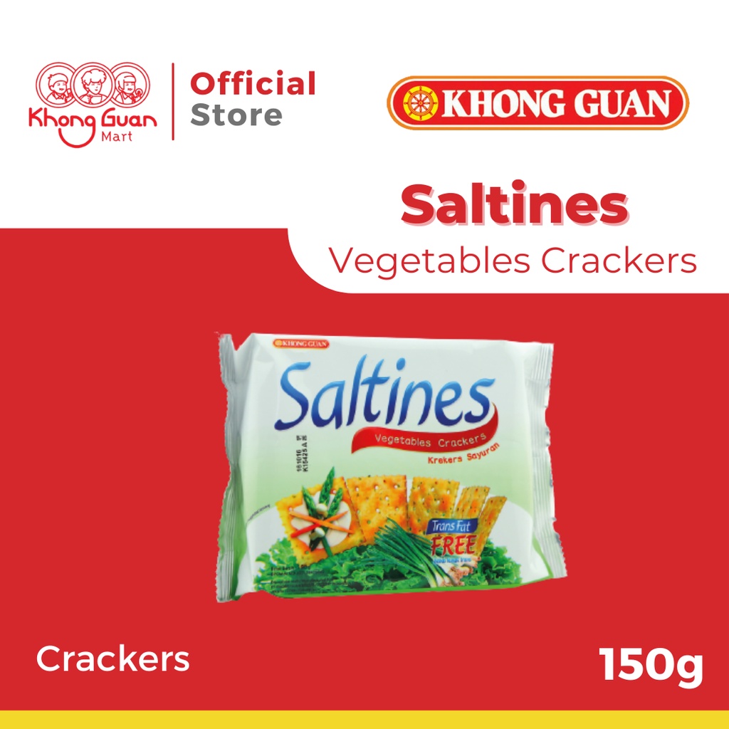 

KHONG GUAN Saltines Vegetables Pack 150 Gram