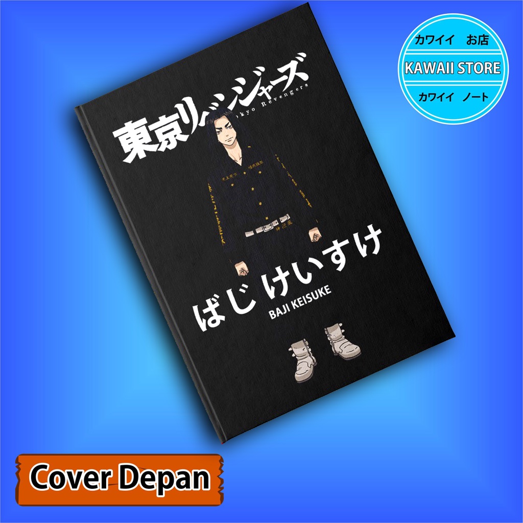 

Notebook / Pocket book Hard Cover Anime Tokyo Revengers BAJI KEISUKE uk A5 & A6 / Notes Book