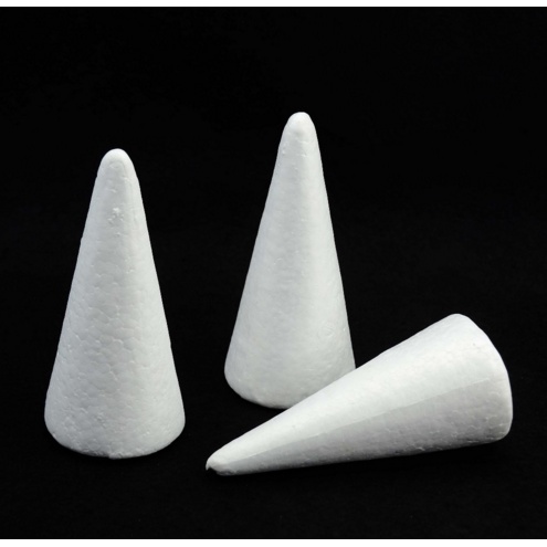 

Dummy kue cake gabus styrofoam kerucut cone diameter 3 4 5 8 10 12 15 cm
