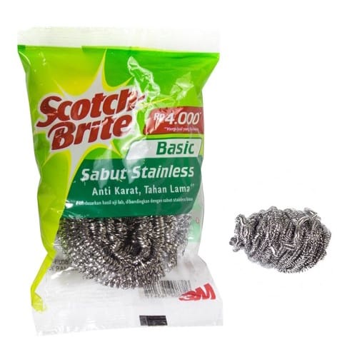 SCOTCH BRITE SABUT SPON CUCI PIRING