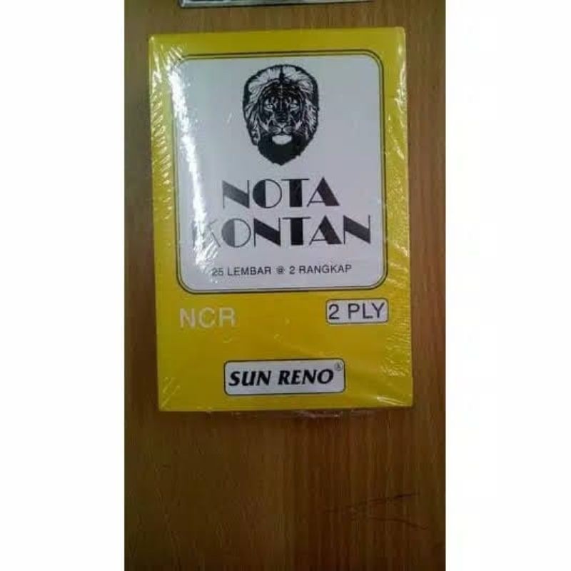 

NOTA KONTAN SUN RENO 2 ply