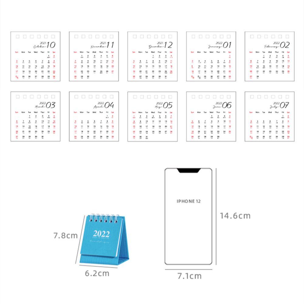 Kalender Nanas Space Series Stationery Portable Organizer Agenda Minimalis Kalender Mini