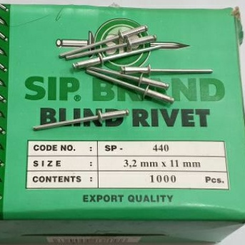 Paku Rivet 3.2 mm x 11 mm / Rivet 440