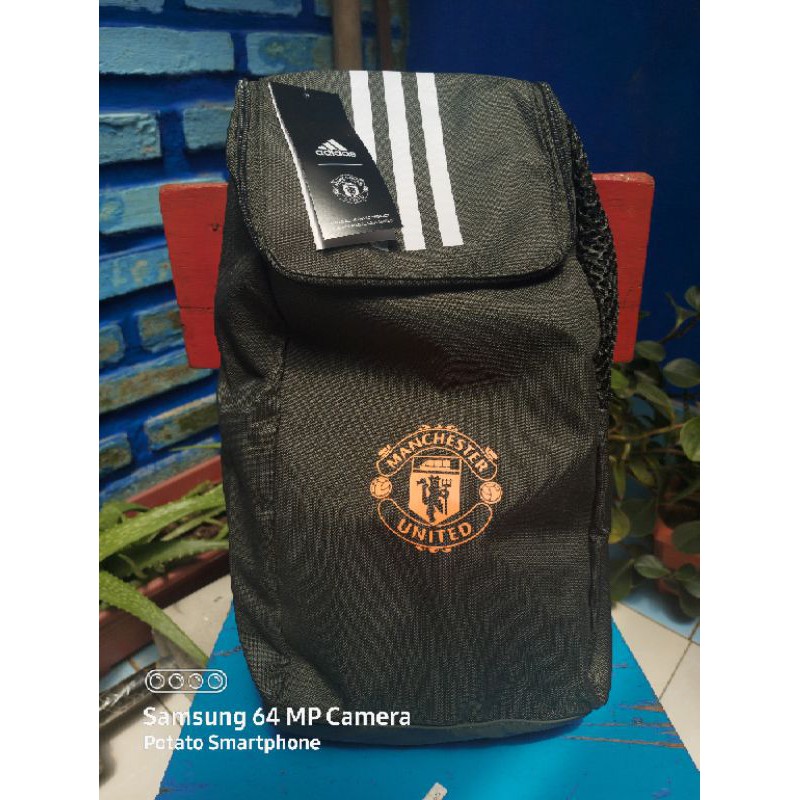 Tas Sepatu Futsal Manchester United MU Original Adidas