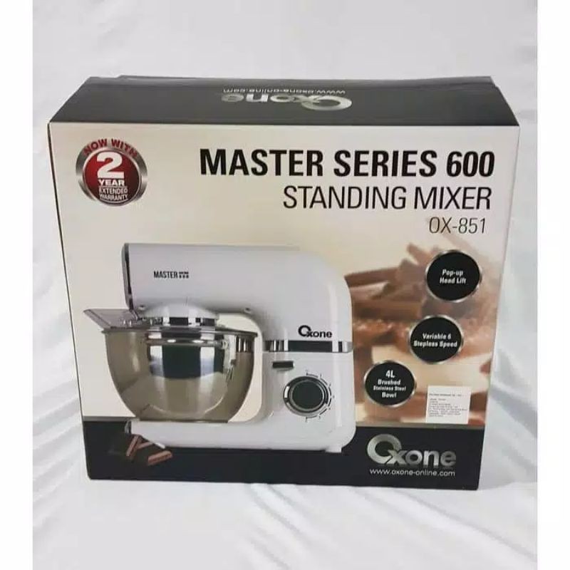 Oxone OX-851 Master Mixer Listrik OX 851 Pengaduk Tepung Roti Kue Mix Telur Mesin Alat Aduk Adonan