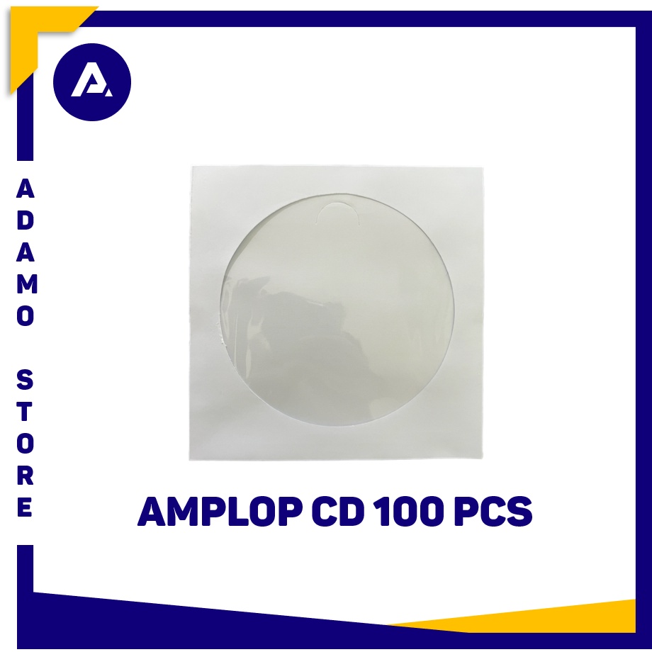 Amplop CD DVD / Tempat CD DVD Kertas Isi 100