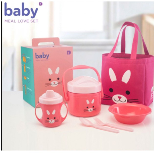 Tempat makan Baby Value Pack Set Rabbit