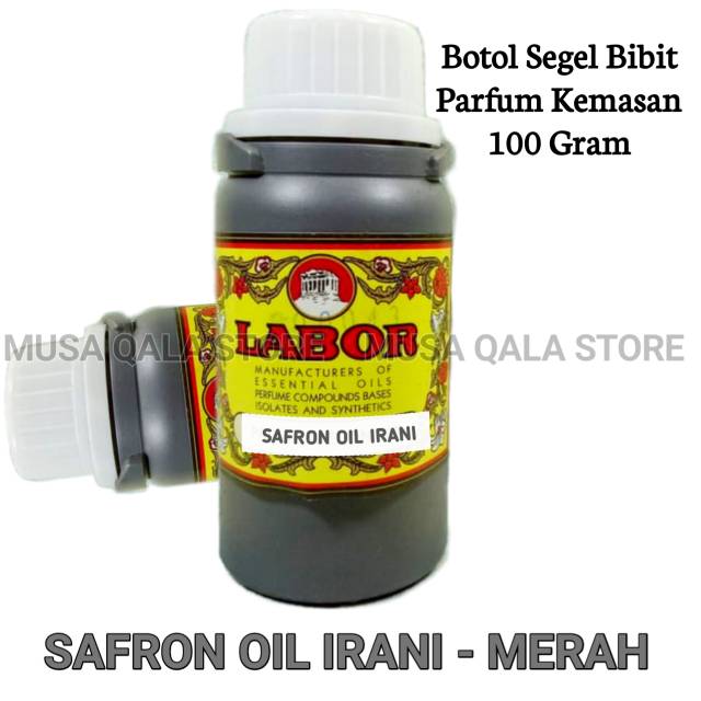 Bibit Minyak Jafaron Safron Oil Irani 100 Gram Labor
