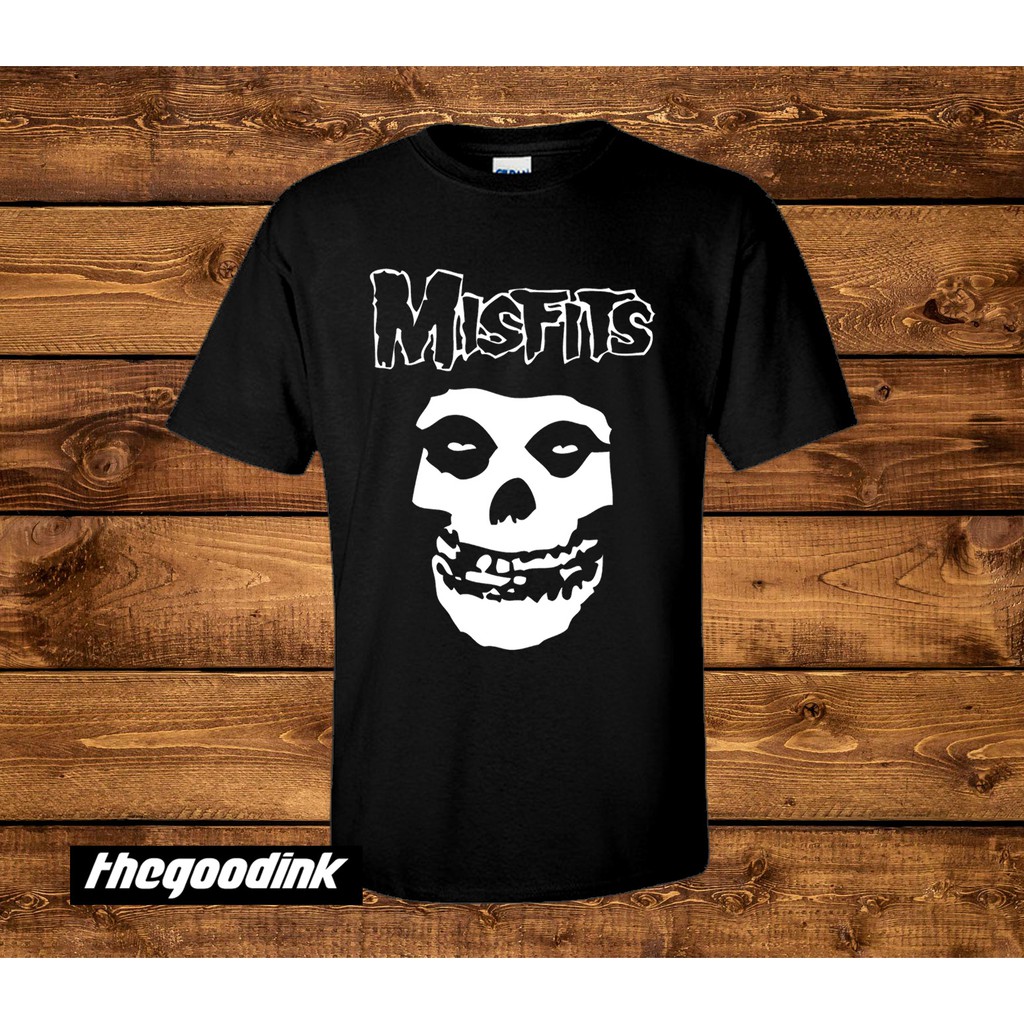 Kaos Misfits - Band Logo - Original Gildan T-shirt DTG Print