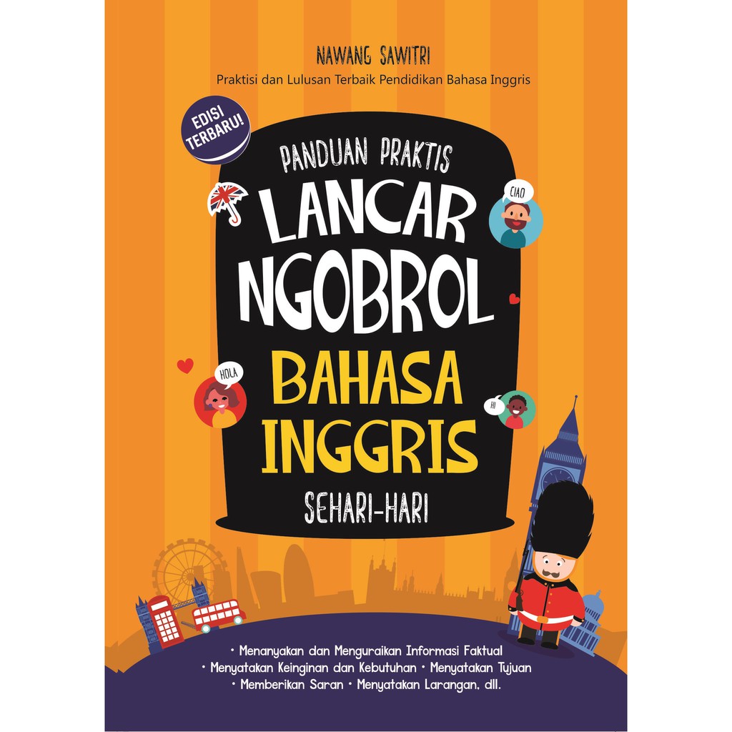 

Buku Pandual Praktis Lancar Ngobrol Bahasa Inggris Sehari-hari - KAKTUS