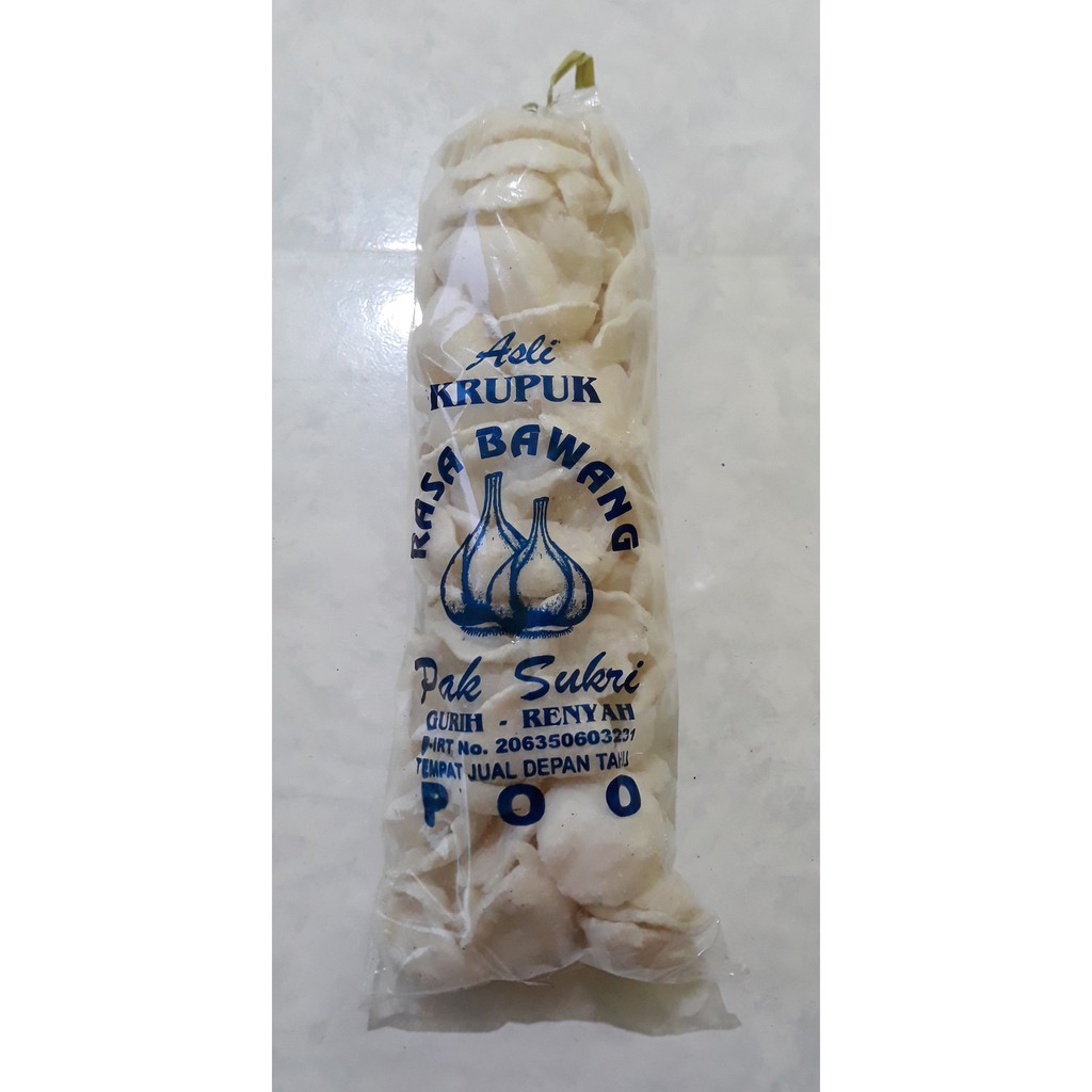 

Krupuk Padang Pasir /Oven Rasa Bawang Kemasan Besar - Oleh Oleh Kediri