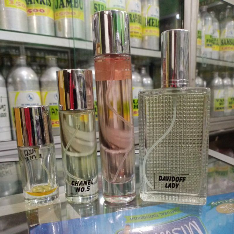 parfum refill murni 20ml,30ml,50ml,100ml aroma bisa rekues