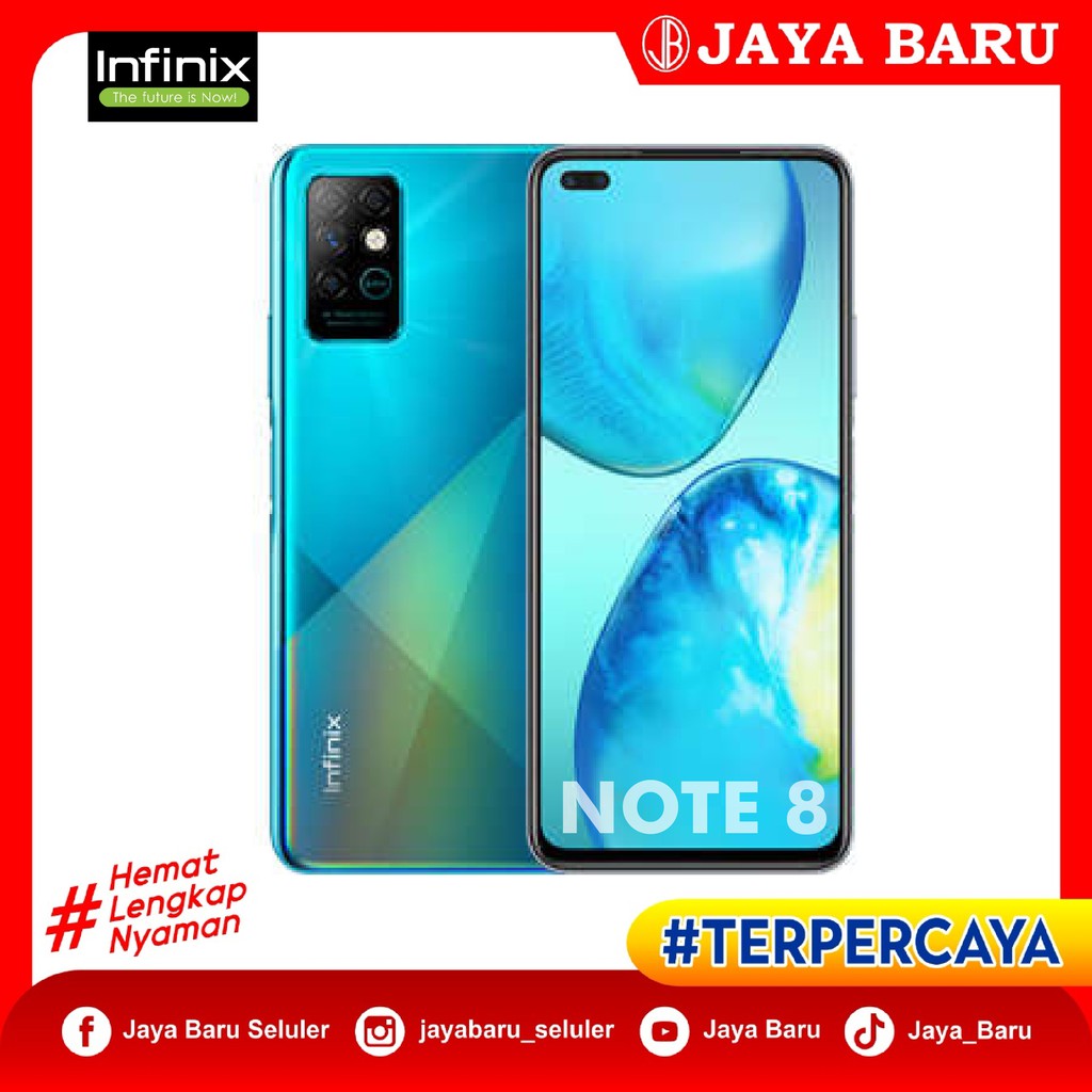 Infinix Note 8 6/128 GB | NEW Garansi Resmi