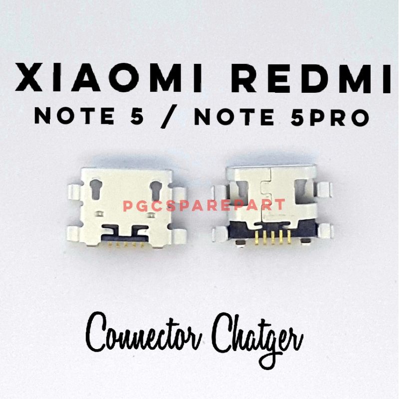 Original Connector Charger Xiaomi Redmi Note 5 - Note 5 Pro - Konektor Cas
