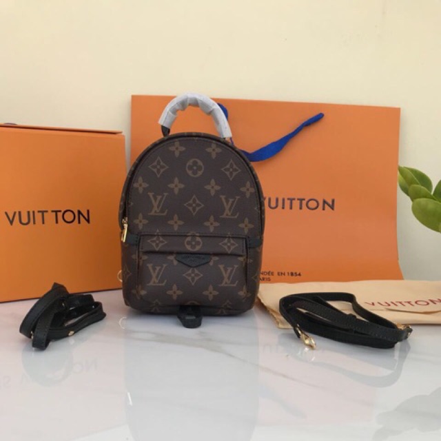 Tas Ransel LV Palm spring mirror quality