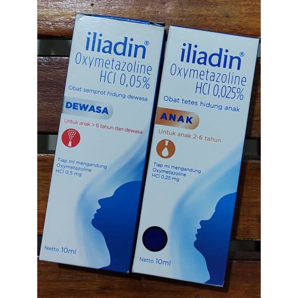 Iliadin Anak &amp; Dewasa 10 ML / Hidung Tersumbat / Rhinitis / Sinusitis / Alergi / Iliadin Spray / Iliadin Tetes