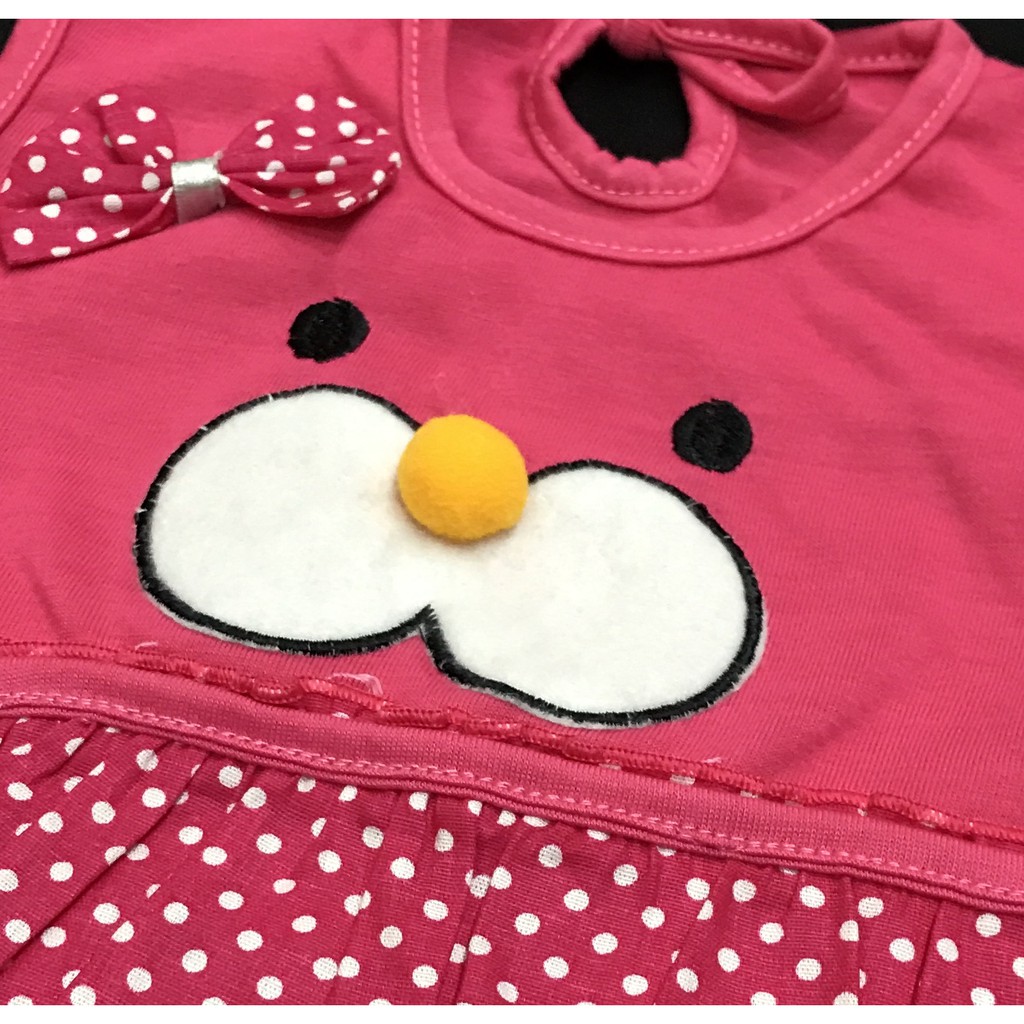 BAYIe - Baju bayi Perempuan Dress Ballon motif DOGGY PLANET KIDS usia 0 -12 bulan/Pakaian anak Cewek