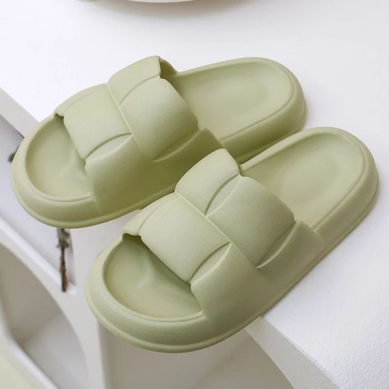 Sandal Korean Wanita Import MINISO Sandal Cewek Sandal Slop Wanita